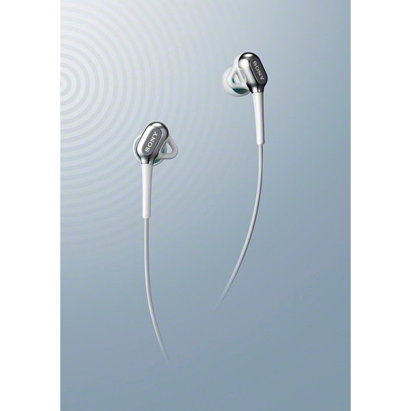 Sony XBA-C10 In-Ear Earphone - White Sony XBA-C10 In-Ear Earphone - White