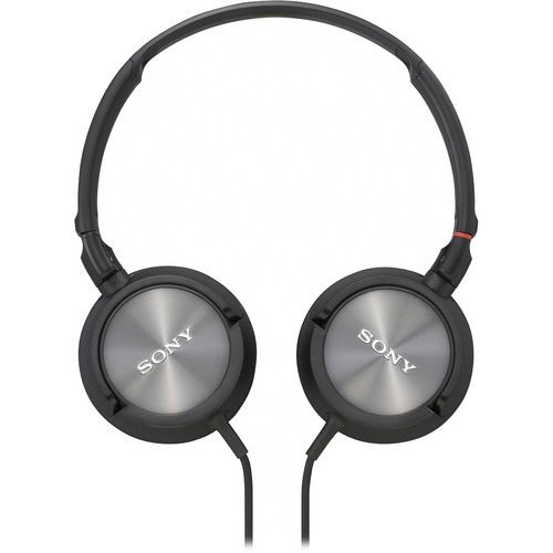 Sony MDR-ZX300AP On-Ear Headphone with Mic - Black Sony MDR-ZX300AP On-Ear Headphone with Mic - Black