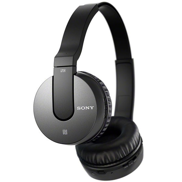 Sony MDR-ZX550BN Wireless Bluetooth Noise-Cancelling On-Ear Headphone with Mic - Black Sony MDR-ZX550BN Wireless Bluetooth Noise-Cancelling On-Ear Headphone with Mic - Black