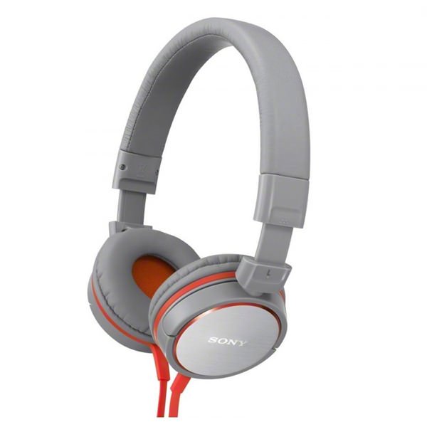 Sony MDR-ZX600 On-Ear Headphone - Grey Sony MDR-ZX600 On-Ear Headphone - Grey