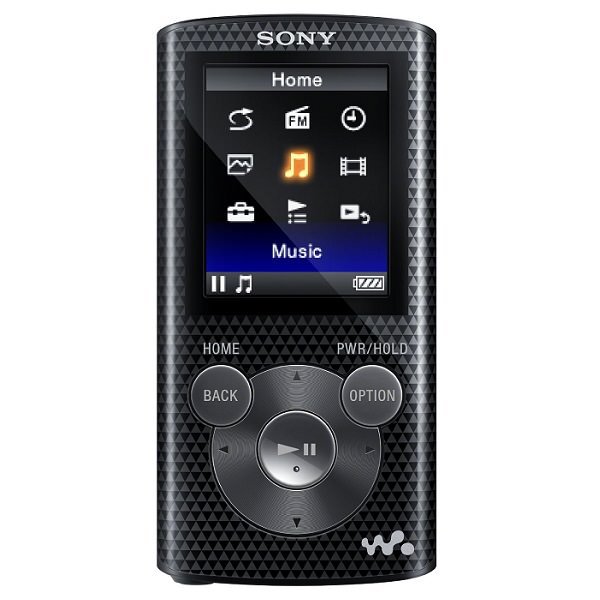 Sony NWZ-E383 Walkman Digital Audio Player - Black Sony NWZ-E383 Walkman Digital Audio Player - Black