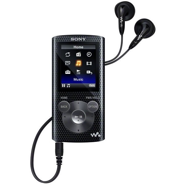 Sony NWZ-E384 Walkman Digital Audio Player - Black Sony NWZ-E384 Walkman Digital Audio Player - Black