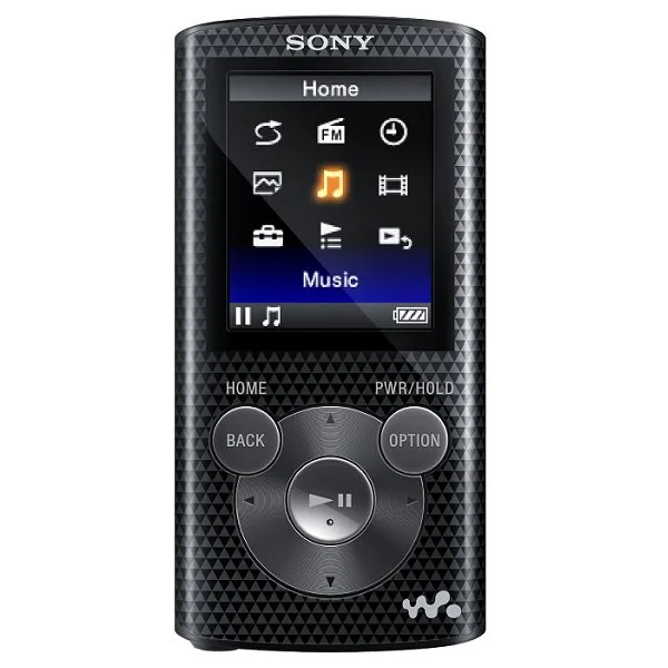 Sony NWZ-E384 Walkman Digital Audio Player - Black
