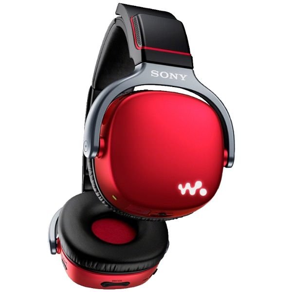 Sony NWZ-WH303 3-in-1 Walkman Speaker On-Ear Headphone - Red