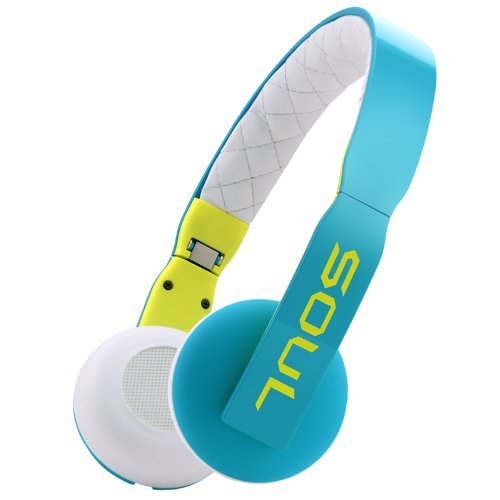 Soul by Ludacris LOOP On-Ear Headphone with Mic - Blue Soul by Ludacris LOOP On-Ear Headphone with Mic - Blue