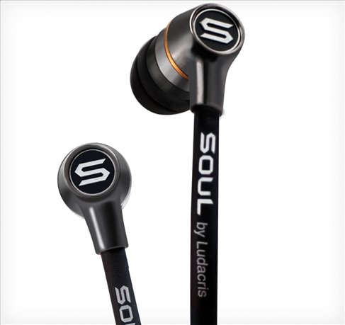 Soul by Ludacris SL49 In-Ear Earphone with Mic - Chrome Silver Soul by Ludacris SL49 In-Ear Earphone with Mic - Chrome Silver
