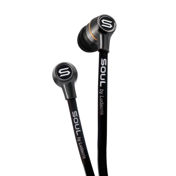 Soul by Ludacris SL49 In-Ear Earphone with Mic - Chrome Silver Soul by Ludacris SL49 In-Ear Earphone with Mic - Chrome Silver