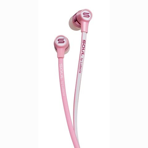 Soul by Ludacris SL49 In-Ear Earphone with Mic - Pink Soul by Ludacris SL49 In-Ear Earphone with Mic - Pink