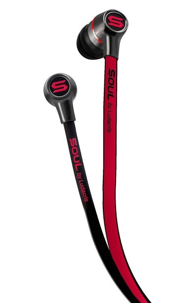Soul by Ludacris SL49 In-Ear Earphone with Mic - Red