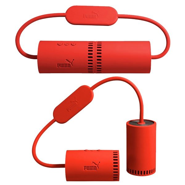 Puma Soundchuck Wireless Bluetooth Portable Speaker - Red Puma Soundchuck Wireless Bluetooth Portable Speaker - Red