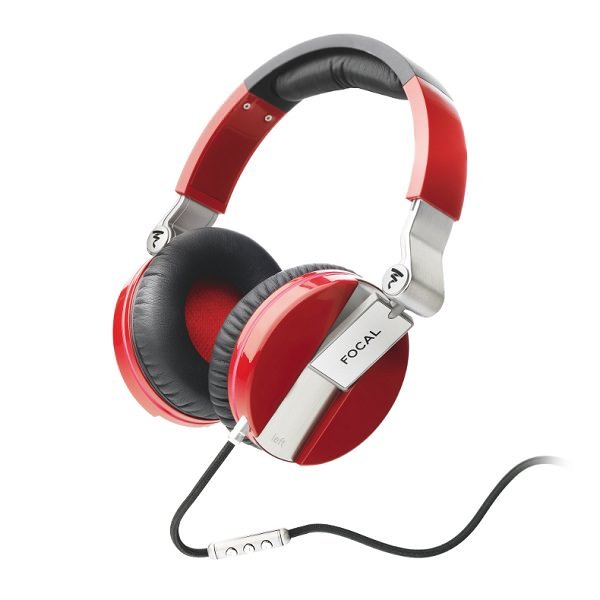 Focal Spirit One Over-Ear Headphone with Mic - Red