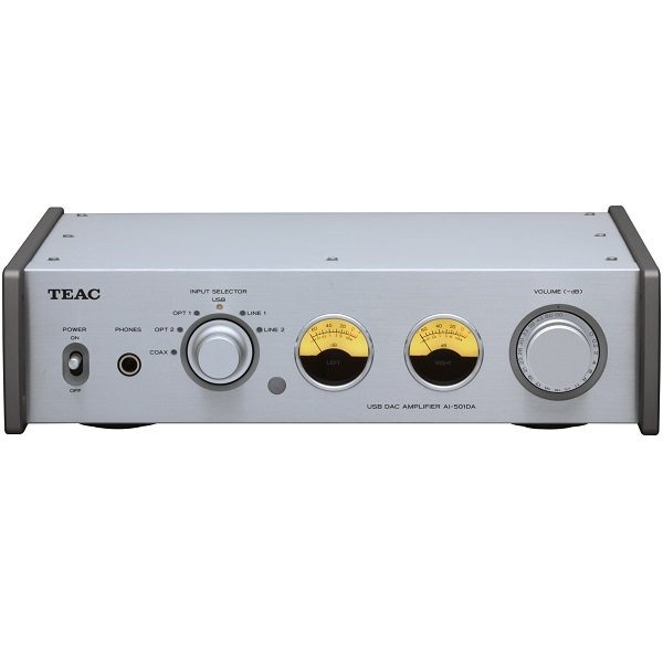 TEAC AI-501DA Integrated Amplifier & USB DAC - Silver TEAC AI-501DA Integrated Amplifier & USB DAC - Silver