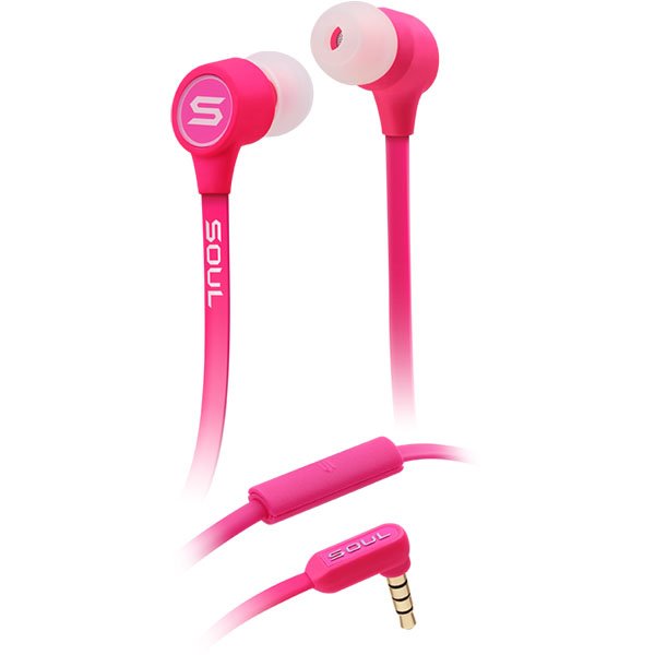 Soul by Ludacris K-POP In-Ear Earphone with Mic - Pink Soul by Ludacris K-POP In-Ear Earphone with Mic - Pink