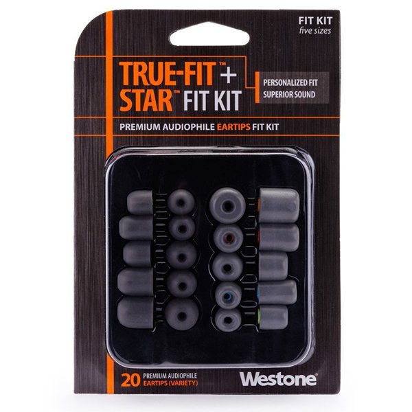 Westone True-Fit Foam Tips + Star Fit Silicone Tips Kit