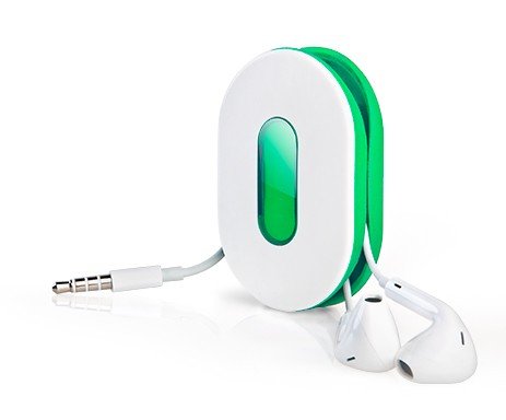 Dotz Wrap ID Earbud Wrap - Emerald
