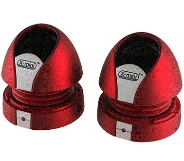 X-mini MAX II Capsule Portable Speaker - Red X-mini MAX II Capsule Portable Speaker - Red