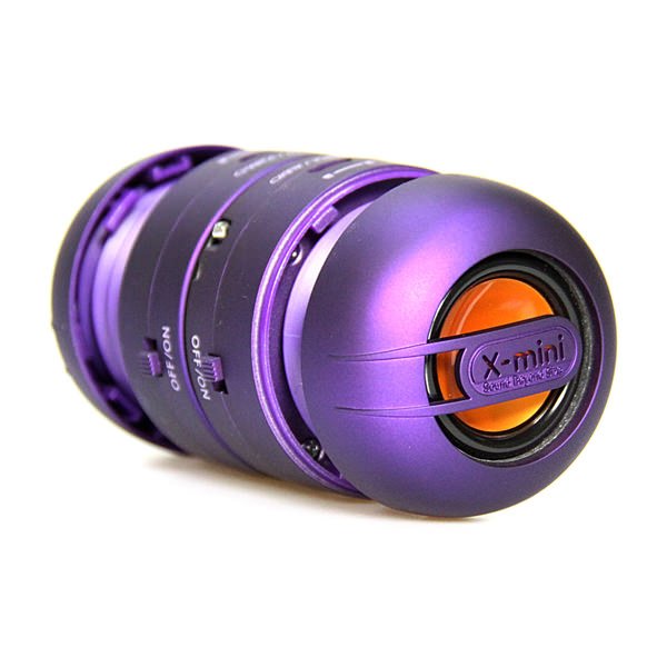 X-mini MAX Capsule Portable Speaker - Purple X-mini MAX Capsule Portable Speaker - Purple