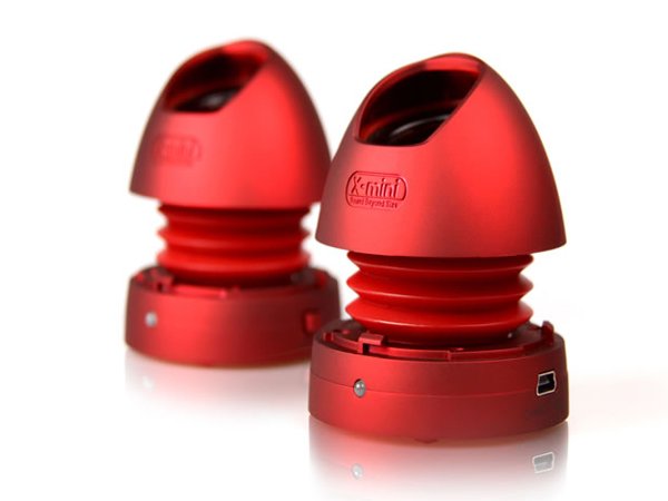 X-mini MAX v1.1 Capsule Portable Speakers - Red