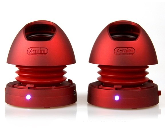 X-mini MAX v1.1 Capsule Portable Speakers - Red