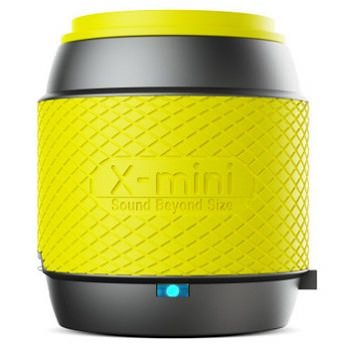 X-mini ME Capsule Portable Speaker - Gunmetal Yellow X-mini ME Capsule Portable Speaker - Gunmetal Yellow