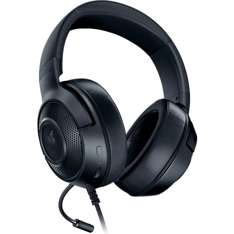 Razer Kraken X 3.5mm Multi-Platform Over-Ear Gaming Headset with Mic - Classic Black
