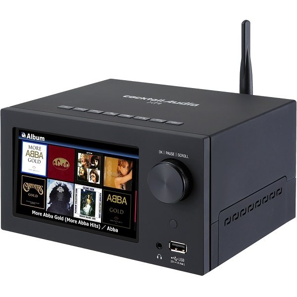 cocktailAudio X14 MQA Wireless Bluetooth Receiver, WiFi/Ethernet Network Music Streamer & Power Amplifier All-in-one Smart Hi-Fi Media System