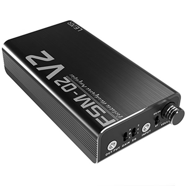 LEAR FSM-02V2 Portable Headphone Amplifier - Black LEAR FSM-02V2 Portable Headphone Amplifier - Black