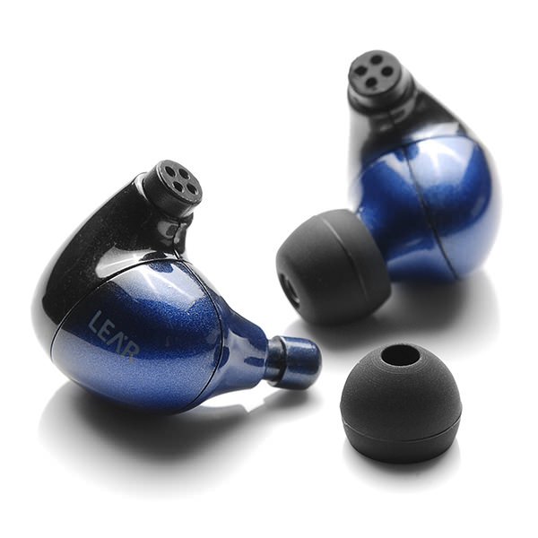 LEAR NatroSound™ NS-U1 2-Dynamic Drivers Universal In-Ear Monitor - Blue & Black