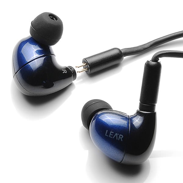 LEAR NatroSound™ NS-U1 2-Dynamic Drivers Universal In-Ear Monitor - Blue & Black