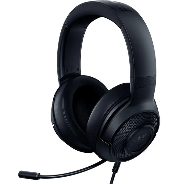 Razer Kraken X 3.5mm Multi-Platform Over-Ear Gaming Headset with Mic - Classic Black
