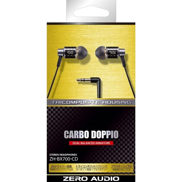Zero Audio Carbo Doppio ZH-BX700-CD 2-Driver In-Ear Earphone