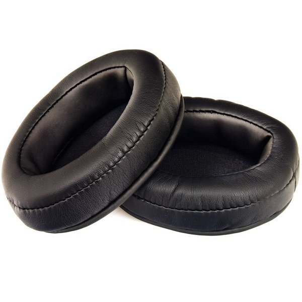 Brainwavz PU Leather Oval Flat Replacement Earpads - Black Brainwavz PU Leather Oval Flat Replacement Earpads - Black