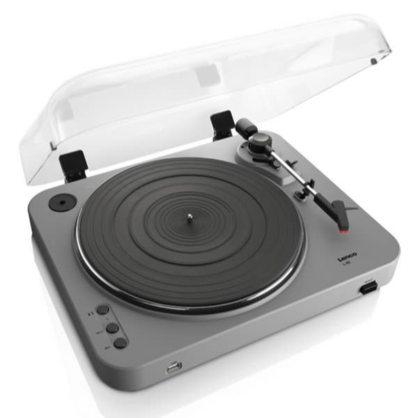 Lenco L-85 Digital Belt-Drive Turntable - Grey