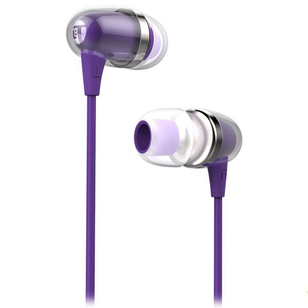 TiinLab WT231 In-Ear Earphone with Mic - Purple TiinLab WT231 In-Ear Earphone with Mic - Purple
