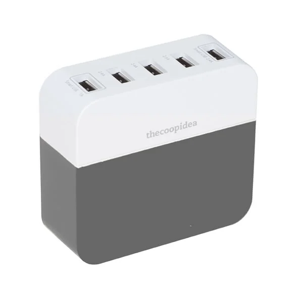 thecoopidea Power Block 10.6A 5-Port USB Power Block