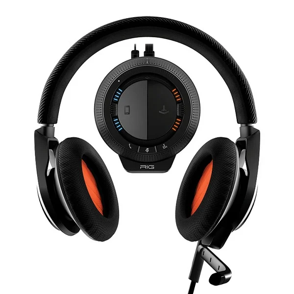 Plantronics RIG Gaming VOIP Over-the-Ear Headset with Mic - Black