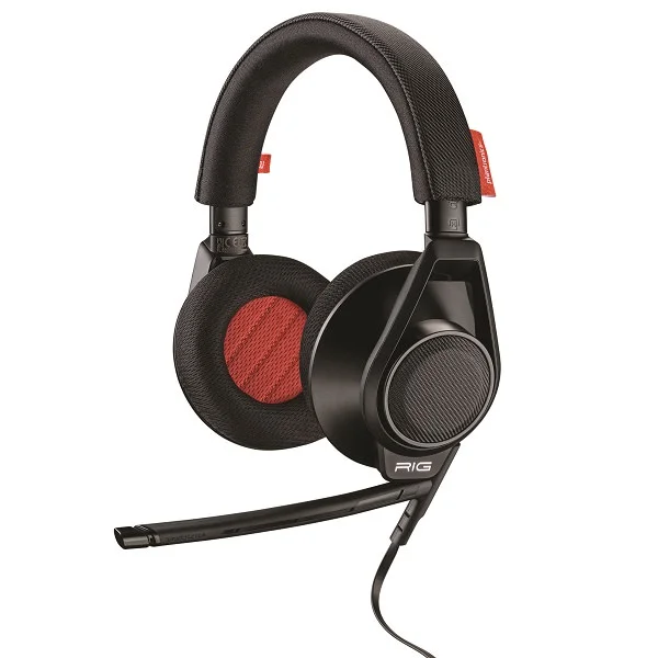 Plantronics RIG Surround Gaming VOIP Over-the-Ear Headset with Mic - Black
