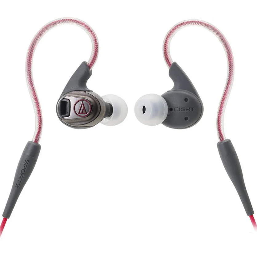 Audio-Technica ATH-SPORT3 SonicSport® In-Ear Earphone - Red