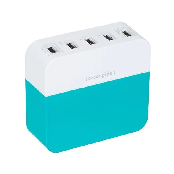 thecoopidea Power Block 10.6A 5-Port USB Power Block