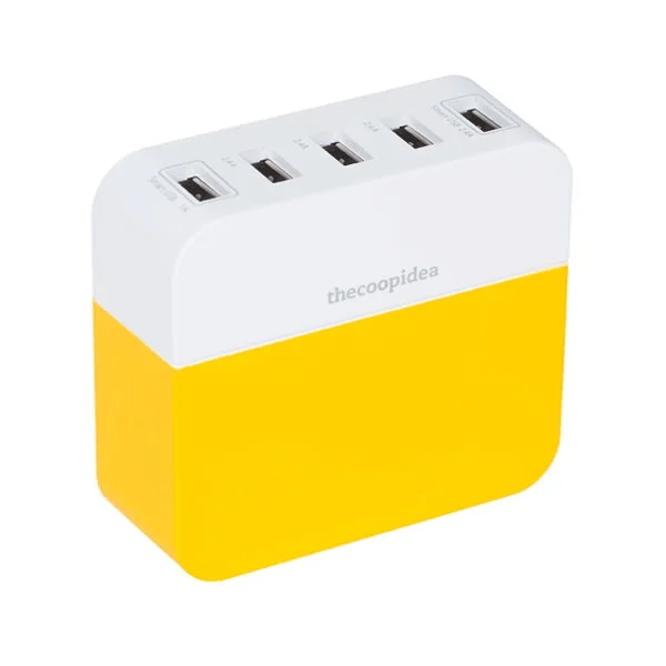thecoopidea Power Block 10.6A 5-Port USB Power Block