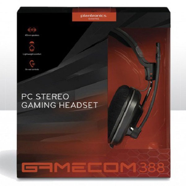 Plantronics GameCom 388 Over-Ear Gaming Headphones with Mic Plantronics GameCom 388 Over-Ear Gaming Headphones with Mic