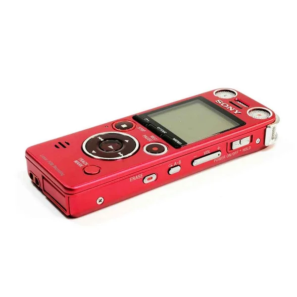 Sony ICD-SX1000 Portable Digital Audio & Voice Recorder - Red
