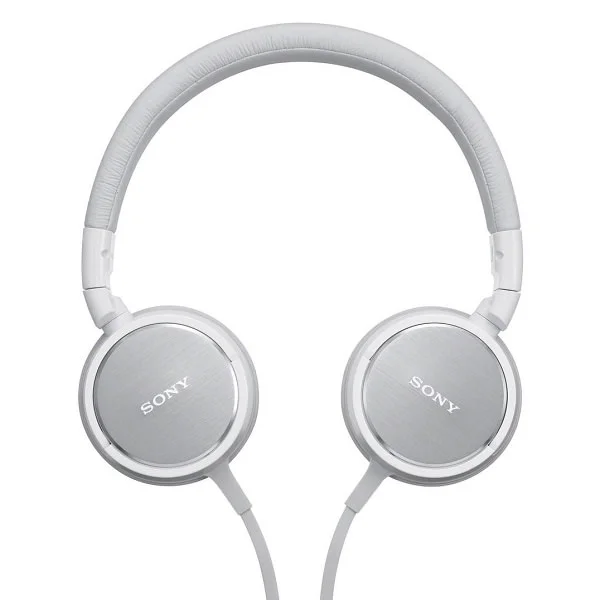 Sony MDR-ZX600AP Over-the-Ear Headphone with Mic - White