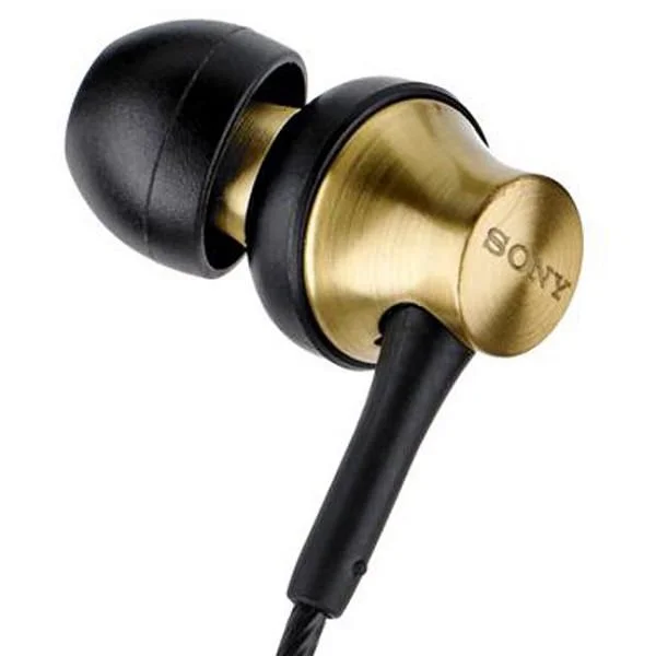 Sony MDR-EX650AP In-Ear Earphones with Mic - Gold
