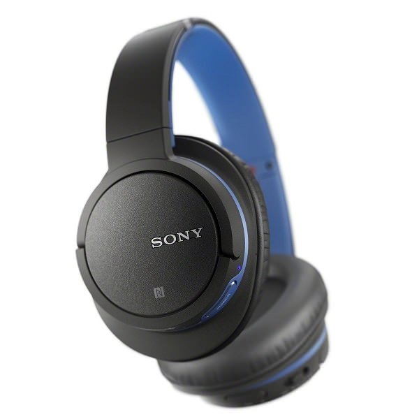 Sony MDR-ZX770BN Wireless Bluetooth Noise-Cancelling Over-the-Ear Headphone with Mic - Blue Sony MDR-ZX770BN Wireless Bluetooth Noise-Cancelling Over-the-Ear Headphone with Mic - Blue