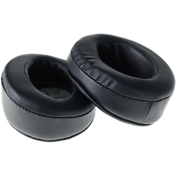 Brainwavz PU Leather Angled Oval Replacement Earpads - Black Brainwavz PU Leather Angled Oval Replacement Earpads - Black