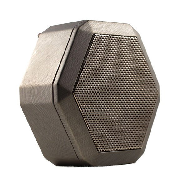 Boombotix REX Wireless Bluetooth Portable Speaker - Brushed Aluminum Boombotix REX Wireless Bluetooth Portable Speaker - Brushed Aluminum
