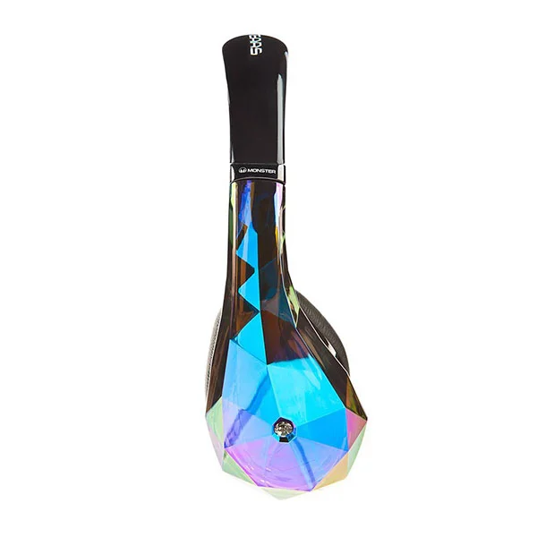 Monster Diamond Tears Edge On-Ear Headphone with Mic - Dark Crystal
