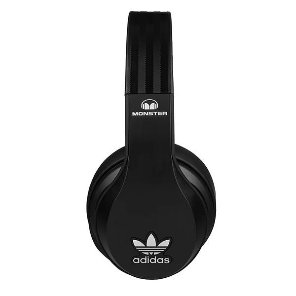 Adidas Original by Monster Over-the-Ear Headphone with Mic - Black