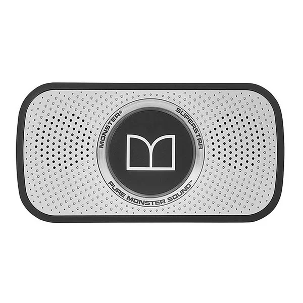 Monster SuperStar Wireless Bluetooth Portable Speaker - Gray